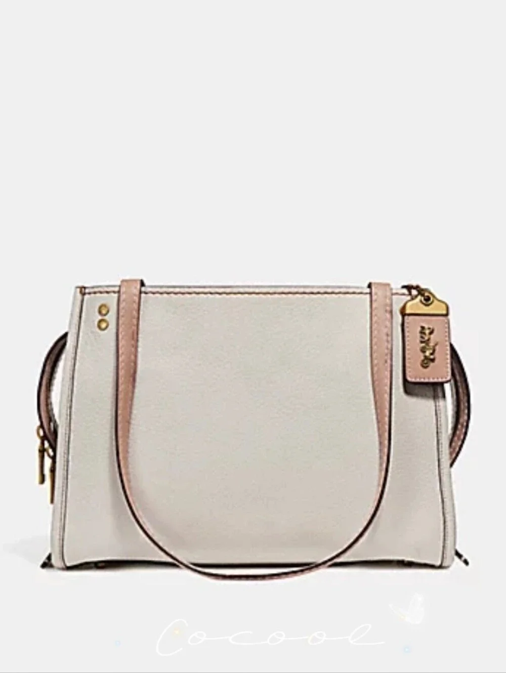 NWT COACH 1941 ROGUE SHOULDER BAG 28484 CHALK RARE